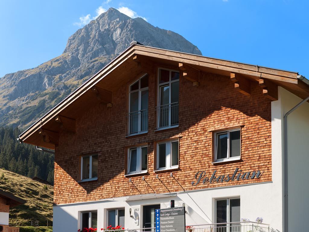Haus Sebastian Leilighet Lech am Arlberg Eksteriør bilde